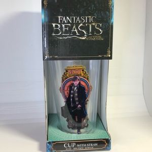 Fantastic Beasts double walled tumbler with straw